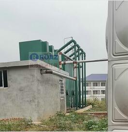 另一套100噸/時一體化凈水設(shè)備在某企業(yè)的生產(chǎn)生活用水中投入使用！